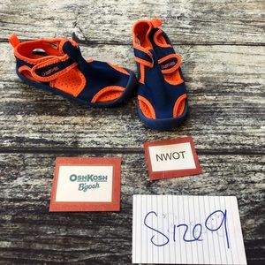 Oshkosh NWOT Orange/Blue Water Sandals/Shoes